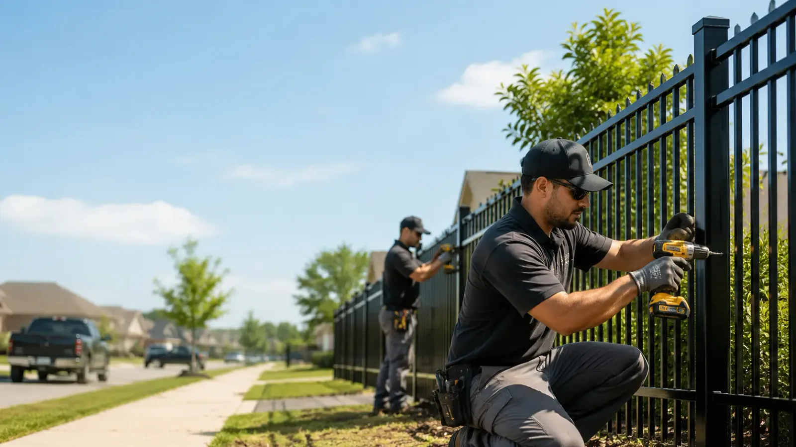 Metal Fence Installation in State Line, PA
